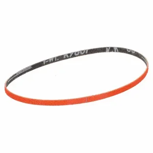 NORTON ABRASIVES 69957347249 Sanding Belt, 1/4 Inch W X 18 Inch L, Ceramic, 60 Grit, Y Wt Polyester Backing | CT4EQH 804J53