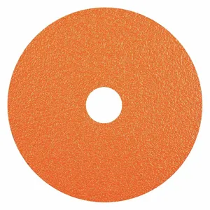 NORTON ABRASIVES 69957370199 Fiber Disc, 5 Inch Dia., 60 Abrasive Grit, Coarse, Fiber, No Backing, Ceramic | CJ2DTZ 54YM09