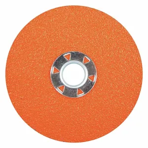 NORTON ABRASIVES 69957370207 Fiber Disc, 4 1/2 Inch Dia., 60 Abrasive Grit, Coarse, Fiber, No Backing | CJ2DTY 54YM17