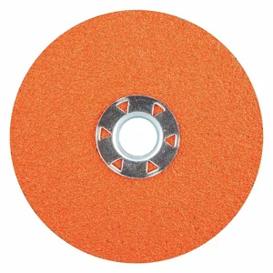 NORTON ABRASIVES 69957370210 Fiber Disc, 5 Inch Dia., 50 Abrasive Grit, Coarse, Fiber, No Backing, Ceramic | CJ2DVG 54YM20