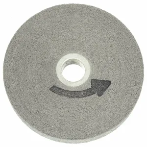 NORTON ABRASIVES 66261018997 Convolute Wheel, 1 Inch Width, Silicon Carbide, 3 Inch Arbor Hole, Hard, Medium | CH9XRQ 6PZ99