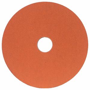 NORTON ABRASIVES 69957398002 Fiber Disc, 4 1/2 Inch Dia., 50 Abrasive Grit, Coarse, Fiber, 25Pk | CJ2DUQ 2KMR9