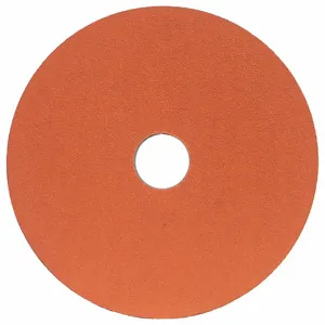 NORTON ABRASIVES 69957398002 Fiber Disc, 4 1/2 Inch Dia., 50 Abrasive Grit, Coarse, Fiber, 25Pk | CJ2DUQ 2KMR9