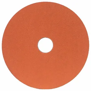 NORTON ABRASIVES 69957398008 Fiber Disc, 5 Inch Dia., 60 Abrasive Grit, Coarse, Fiber, 25Pk | CJ2DUM 2KMT5