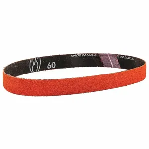 NORTON ABRASIVES 69957398024 Sanding Belt, 1/2 Inch Wide, 24 Inch Length, Ceramic, 40 Grit, Coarse | CJ3GGY 2KMW2