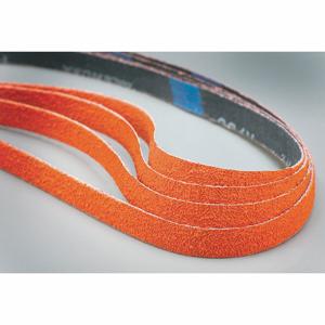 NORTON ABRASIVES 69957398023 Sanding Belt, 1/2 Inch Wide, 18 Inch Length, Ceramic, 80 Grit, Medium | CJ3GGH 2KMX2
