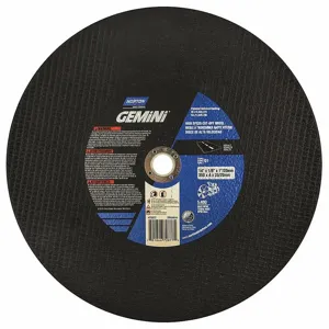 NORTON ABRASIVES 70184672877 Abrasive Cut-Off Wheel, 14 Inch Wheel Dia., Silicon Carbide, 0.125 Inch Thick | CH9NCK 12V879