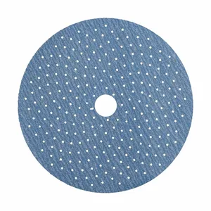 NORTON ABRASIVES 77696007785 Hook-and-Loop Sanding Disc, 6 Inch Dia, Multi-Hole, Ceramic, P500 Grit, B Wt Paper | CT4EKR 804K24