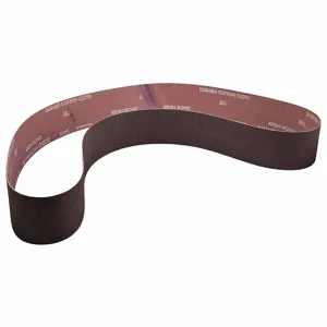 NORTON ABRASIVES 78072721590 Sanding Belt, 2 1/2 Inch Wide, 60 Inch Length, Aluminum Oxide, 80 Grit, Medium | CJ3GKU 2D545