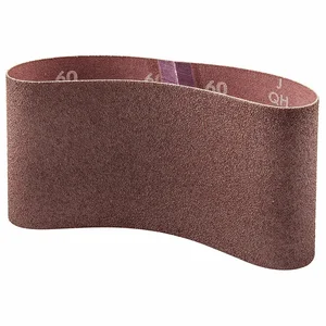 NORTON ABRASIVES 78072722000 Sanding Belt, 3 1/2 Inch Wide, 15 1/2 Inch Length, Aluminum Oxide, 60 Grit, Medium | CJ3GLC 2D553