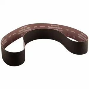 NORTON ABRASIVES 78072722085 Sanding Belt, 4 Inch W X 36 Inch L Oxide, 100 Grit, X Wt Cotton Backing, R228 Metalite | CT4ETY 804J24