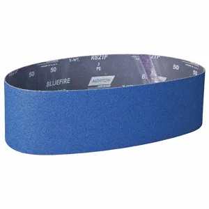 NORTON ABRASIVES 78072727475 Sanding Belt, 4 Inch Wide, 36 Inch Length, Zirconia Alumina, 50 Grit, Coarse | CJ3GER 2D590