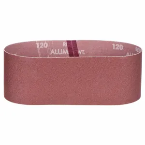 NORTON ABRASIVES 78072727992 Sanding Belt, 3 Inch Wide, 18 Inch Length, Aluminum Oxide, 120 Grit, Fine | CJ3GKF 4F906