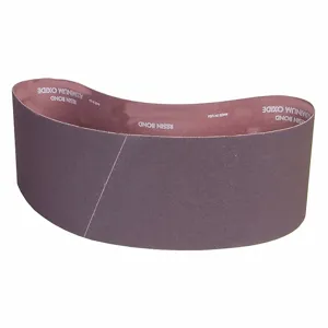 NORTON ABRASIVES 78072761630 Sanding Belt 4 Width x 60 Length Aluminium Oxide 50 Grit Pk10 | AF8HEC 26LX79