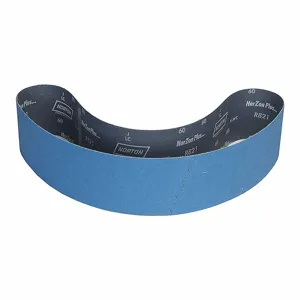 NORTON ABRASIVES 78072755678 Sanding Belt 4 Width x 59 Length Zirconia Alumina 40 Grit Pk10 | AF8HKF 26LX65