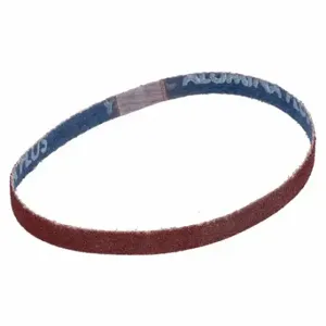 NORTON ABRASIVES 78072774916 Sanding Belt, 3/8 Inch W X 13 Inch L, Ceramic, 80 Grit, Y Wt Polyester Backing, Sg R981 | CT4ETG 804J65