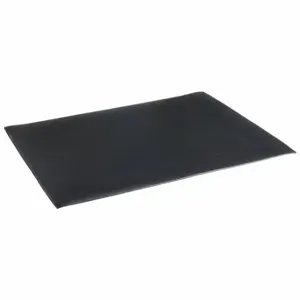 NOTRAX 406S0036BL Antifatigue Mat, Ribbed, 3 Ft X 6 Ft, 1/2 Inch Thick, Black, PVC Foam | CT4FFX 9UFA0