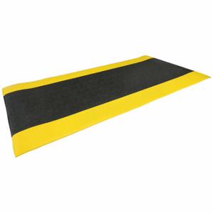 NOTRAX 415S0046BY Antifatigue Mat, Pebble, 4 Ft X 6 Ft, 3/8 Inch Thick, Black | CT4FFG 45WM26