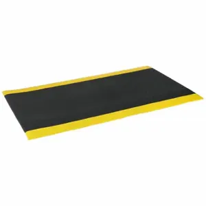 NOTRAX 417S0036BY Antifatigue Mat, Bubble, 3 Ft X 6 Ft, 1/2 Inch Thick, Black | CT4FJT 9FCM7