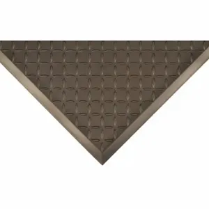 NOTRAX 454S0023BL Antifatigue Mat, Diamond Grid, 2 Ft X 3 Ft, 5/8 Inch ThickBlack, Polyurethane | CT4FDX 60RA56