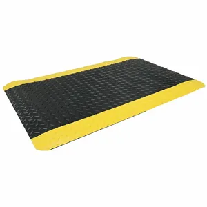 NOTRAX 479S0035YB Dry Area Matting, Black/Yellow, 91 cm x 150 cm Size | CF4JCV