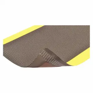 NOTRAX 482R0036YB Antifatigue Runner, Bubble, 3 ft x 75 ft, 1/2 Inch Thick, Black with Yellow Border | CT4FGQ 414W73