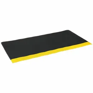 NOTRAX 508S0035BY Antifatigue Mat, Diamond Plate, 3 Ft X 5 Ft, 1/2 Inch Thick, Black | CT4FED 52ZZ15