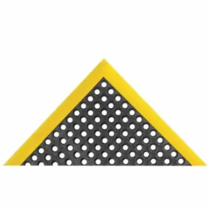 NOTRAX 549S3124YB Antifatigue Mat, 39 Inch X 10 1/4 Ft, 7/8 Inch ThickRaised Diamond Studs, Black | CT4FJZ 9CPA9