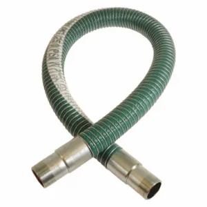 NOVAFLEX CXPG150-15NN Chemical Hose, 1 1/2 Inch Hose Inside Dia, Green, 15 ft Hose Length | CT4FQH 52EE93