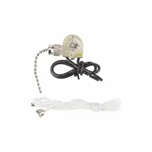 NSI INDUSTRIES 75102CW Pull Chain With Cord Nickel Actuator | CT4FVC 173M16