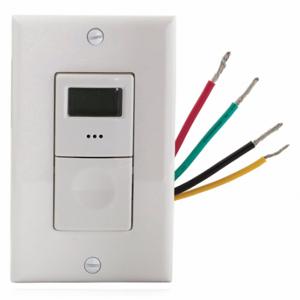 NSI INDUSTRIES SS410 Wall Switch Timer, 10 Min Min. Time Setting, 60 Min Max. Time Setting | CT4FWZ 206Y03