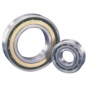 NTN 7214BL1BG Angular Contact Ball Bearing, 1 Row, 40 Degree, Open, Brass Cage, 70 mm Bore | CT4FYY 54XG49