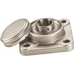 NTN SUCF205-16CCFG1 Flange Bearing, 4-Bolt, With Ball Bearing Insert, 1 Inch Bore Dia. | CD3QAV 406U59