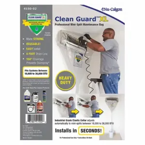 NU-CALGON 4150-02 Coil Cleaning Bag XL, 360 Deg | CT4GYZ 55VE83