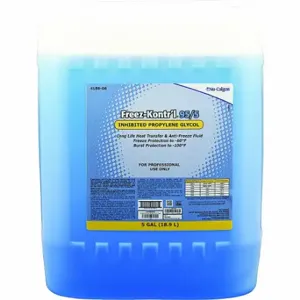 NU-CALGON 4188-06 Propylene Glycol, 5 Gal Size, -76 Deg To 360 Deg F, Blue | CT4HAT 45YY09