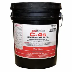 NU-CALGON 4304-05 Refrigeration Lubricant, 5 Gal Container Size, Mineral Oil | CT4GZZ 22NV49