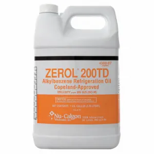 NU-CALGON 4308-07 Refrigeration Lubricant, 1 Gal Container Size, Alkylbenzene | CT4GZP 22NV51