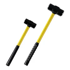 NUPLA 27030 Sledge Hammer, 3 lbs. Weight, CS Grip, 14 Inch Classic Handle, Fiberglass | CJ4LMX