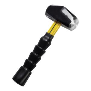 NUPLA 28025 Hand Drilling Hammer, 2 lbs. Weight, SG Grip, 10 Inch Classic Handle, Fiberglass | CJ4LNV