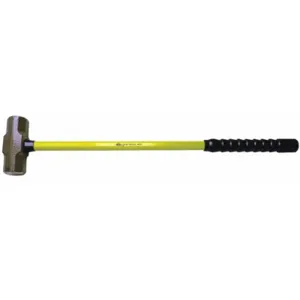 NUPLA 6895404 Double Face Sledge Hammer, 2-19/32 Inch Head Width, 31-3/4 Inch Overall Length | CD2LAC 48TE29