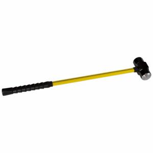 NUPLA 75.27-201 Sledge Hammer, Steel, Fiberglass Handle, 3 1/4 Inch Dia, 36 Inch Length, Round Shape | CT4HBJ 801A48