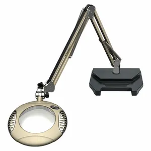 O.C. WHITE COMPANY 42600-4 Magnifier Light LED Beige Weighted Base | AH7AFK 36NA79