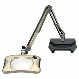 O.C. WHITE COMPANY 82600-4 Magnifier Light Beige 2x Weighted Base | AH7AFY 36NA91