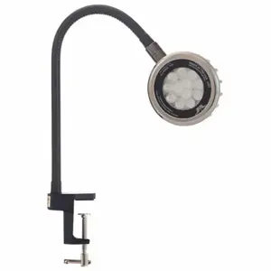 O.C. WHITE COMPANY LED-CD18-30-120V Spot Light, Led, Gooseneck, 18 Inch Arm Reach, 2, 750 Lm Max Brightness, 5000K, Clamp | CT4HPT 801CK8