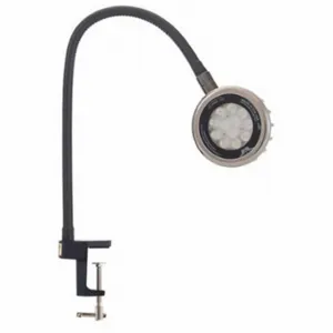 O.C. WHITE COMPANY LED-CD22-30-120V Spot Light, Led, Gooseneck, 22 Inch Arm Reach, 2, 750 Lm Max Brightness, 5000K, Clamp | CT4HPU 801CK9