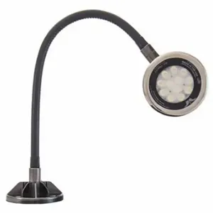 O.C. WHITE COMPANY LED-MG18-30-120V Spot Light, Led, Gooseneck, 18 Inch Arm Reach, 2, 750 Lm Max Brightness, 5000K, Magnet | CT4HQG 801CK0