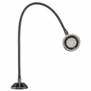 O.C. WHITE COMPANY LED-MG33-30-120V Spot Light, Led, Gooseneck, 33 Inch Arm Reach, 2, 750 Lm Max Brightness, 5000K, Magnet | CT4HQJ 801CK2