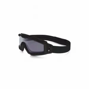 OAKLEY OO7065-01 Safety Glasses, Wraparound Frame, Full-Frame, Gray, Black, Black, M Eyewear Size, Unisex | CT4HEP 417X33