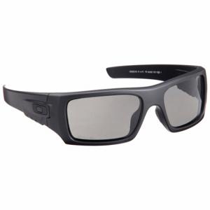 OAKLEY OO9253-06 Safety Glasses, Anti-Fog /Anti-Scratch, Wraparound Frame, Full-Frame, Gray, Black, Black | CT4HDV 417X37