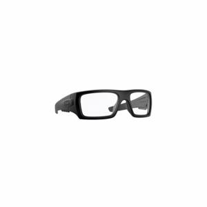OAKLEY OO9253-07 Safety Glasses, Anti-Scratch, No Foam Lining, Wraparound Frame, Full-Frame, Black, Black | CT4HEB 417X38